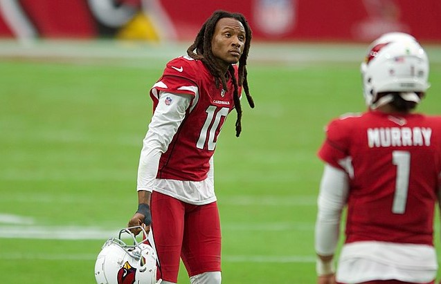 DeAndre Hopkins with the Arizona Cardinals.