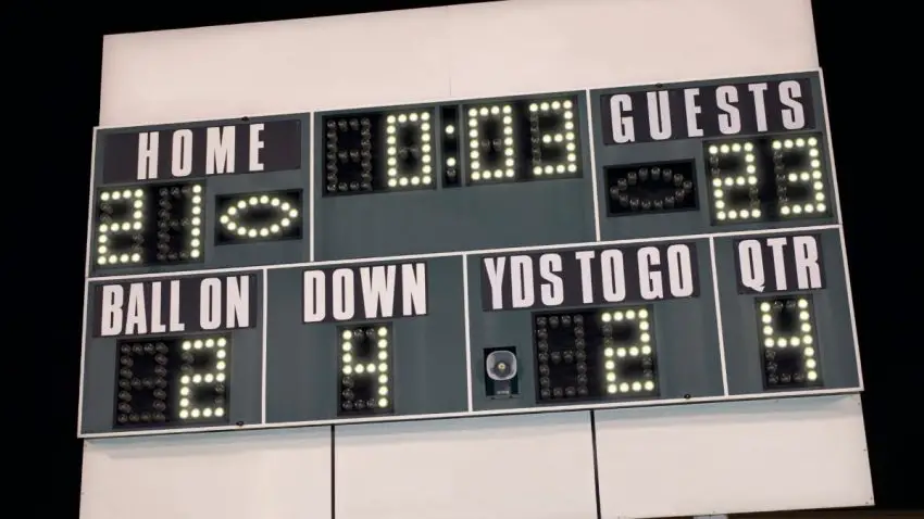 flag football quarters