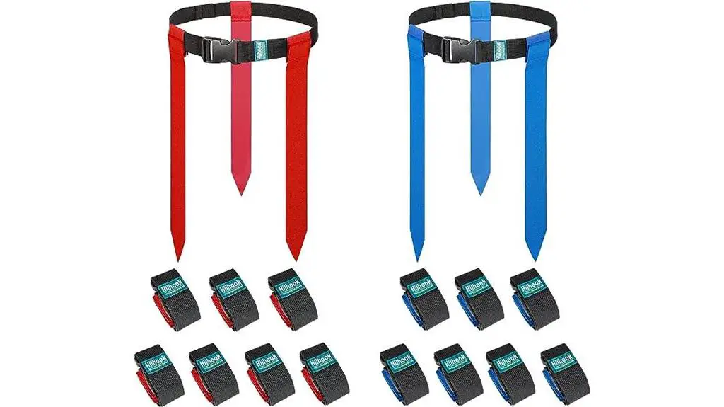 adjustable flag football set
